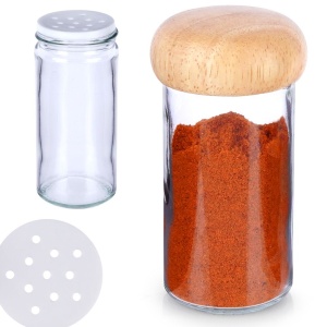 Spice container with glass strainer 80ml jar jar organizer ORION 153612