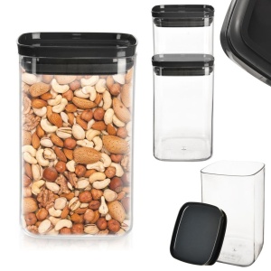 Trockener Deckelbehälter mit Deckel, Kwadrat 1.4L ORION 127175.