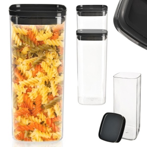 Trockener Deckelbehälter mit Deckel, 2,1 l ORION 127176 Quadratdichtung