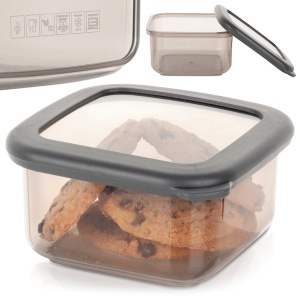 Plan for loose products dry breakfast flakes with a 400 ml Excellent Houseware 229172 lid