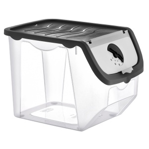 Vegetable container and fruit potatoes onion with black cover 12L ORION 730512-C