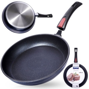 Diamant-Antihaft-Induktionsbratpfanne mit abnehmbarem Griff DIAMANT 28 cm ORION 112937