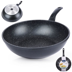 Tiefe Wok-Pfanne Granit Antihaft-Induktion GRANDE 30 cm ORION 112968
