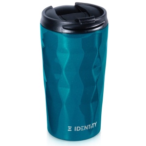 Thermobecher für Kaffee und Tee für das Auto, Stahl, blau, 430 ml ORION 112267