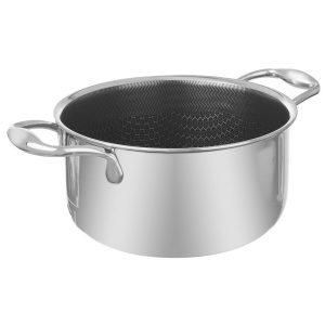 Steel cooking pot NON-STICK induction COOKCELL 24 cm 4.8L ORION 113195