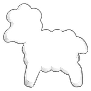 Ausstecher Schaf aus Stahl 5 cm ORION 127418