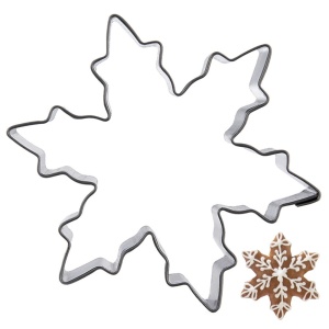 Steel snowflake cookie cutter 5.5 cm ORION 127475