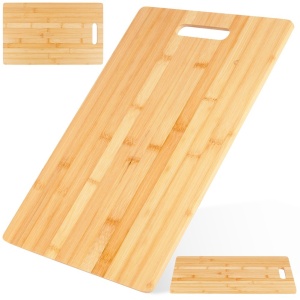 Universelles Küchenschneidebrett aus Holz 40x25cm EXCELLENT HOUSEWARE 259704