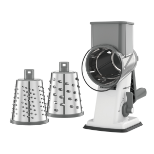 Tarka do bakalii, sera, orzechów, 3 w 1, obrotowa, KINGHOFF KH-1959 szara