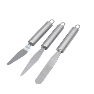 Set Spachtel und Pfannenwender zum Dekorieren von Kuchen, Torten, 3 Stück BRUNBESTE BB-3078