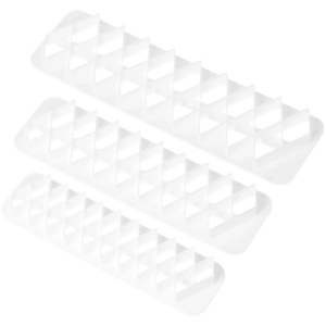 Confectionery cutting dies for icing cream fondant cake triangle cutters 3-piece BRUNBESTE BB-3310