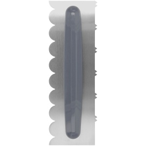 Süßwarenspatel aus Metall für Kuchen, Gebäck, Sahne, Glasur, 22 x 7,5 cm, BRUNBESTE BB-3282