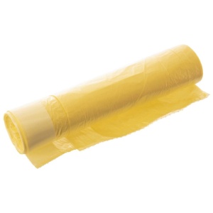 Yellow lemon scented garbage bags 60L 10 pieces ORION 750662