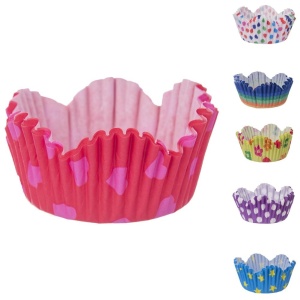 Muffin cups for cupcakes, paper muffins, 7 cm, 80 pieces ORION 120058
