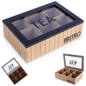 Tea container for storing tea bags BISTRO VILDE 259348