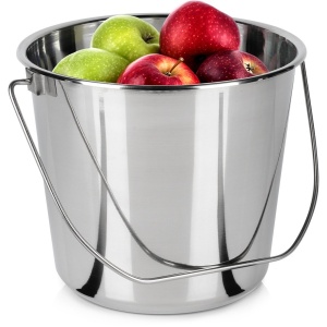Stainless steel food bucket 8L ORION 720136