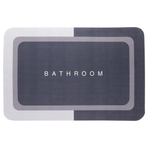 Rutschfeste Badezimmermatte 59 x 39 cm BATHROOM SOLUTIONS 569965