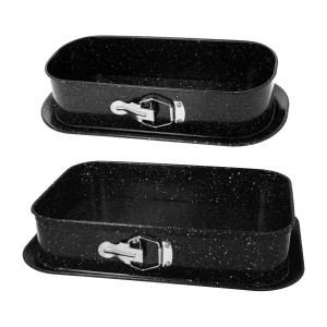 Set of cake baking molds, baking tray molds, 2 pieces BRUNBESTE BB-4650