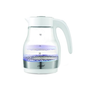 Glass electric kettle 1.7L 2200W white MAESTRO MR-061-WHITE