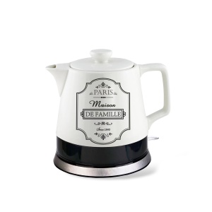 PARIS MAISON ceramic electric kettle small 1.0L 1200W MAESTRO MR-072