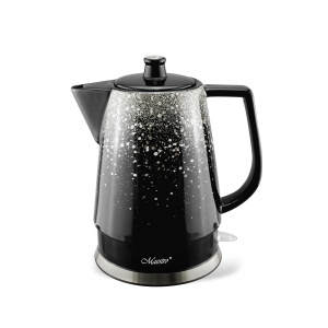 Ceramic electric kettle black silver 1.5L 1500W MAESTRO MR-074-SILVER