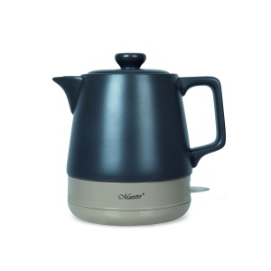Ceramic electric kettle black small 1.0L 1200W MAESTRO MR-071-BLACK
