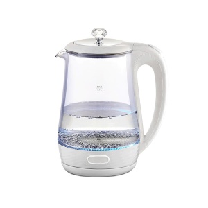 Glass electric kettle 1.7L 2200W white MAESTRO MR-052-WHITE
