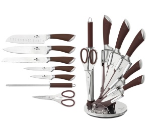 Messerset 8 Stk. BERLINGER HAUS INFINITY BROWN BH-2047