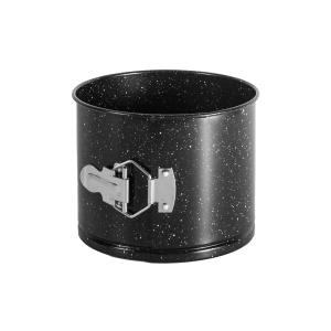 Openable baking tin opening round black 16CM BRUNBESTE BB-7706