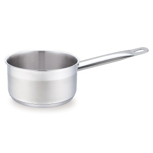 Rondel stalowy garnek z rączką 14cm 0.75L MAESTRO MR-3502-14S