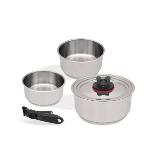 Saucepan set with removable handle 5 pieces 1.3L / 1.9L / 2.7L MAESTRO MR-3531-5