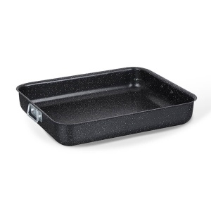 Metal baking dish 30cm marble MAESTRO MR-1107-30