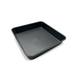 Square cake baking pan 24cm metal MAESTRO MR-1114-24
