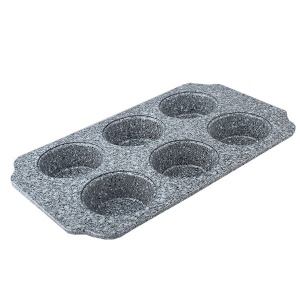 MAESTRO MR-1128-6 granite baking mold for muffins and cupcakes