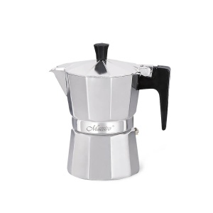 Aluminum gas coffee maker 3 cups 150ml silver MAESTRO MR-1666-3