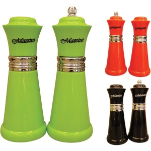 Manuelle Salz- und Pfeffermühle, groß, braun, 22 cm, MAESTRO MR-1626