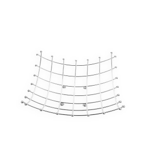 Silberner Obst- und Gemüsekorb MAESTRO MR-1039