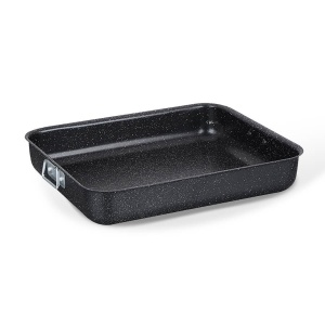 Metal baking dish 40cm marble MAESTRO MR-1107-40
