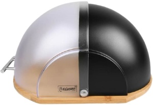 Oval black haversack MAESTRO MR-1678-BLACK