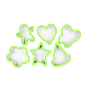 Komplet foremek do wykrawania ciastek 6 sztuk wykrawacze MAESTRO MR-1169