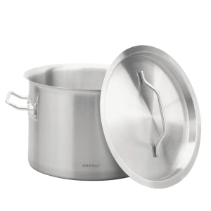 Garnek gastronomiczny ze stali nierdzewnej duży Ø25cm 9L KINGHOFF KH-2021