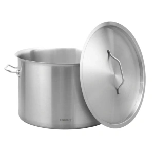 Garnek gastronomiczny ze stali nierdzewnej duży Ø40cm 32L KINGHOFF KH-2026