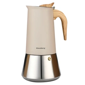 Espresso Steel Coffee Maker, 600 ml, induction, KLAUSBERG KB-7997