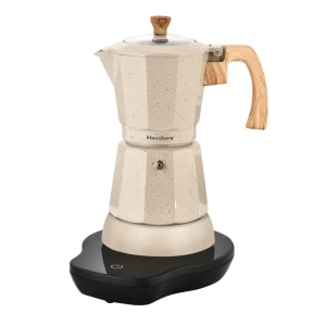 Electric Espresso Coffee Maker, 300 ml, coffee brewer, Beige, 500 W, KLAUSBERG KB-7999
