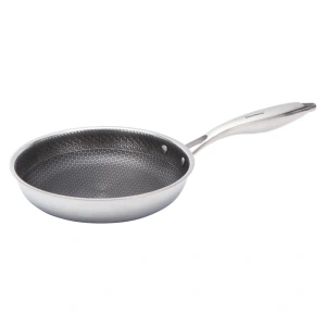 Patelnia stalowa, powłoka non-stick honeycomb, 20 cm, stal 304, PFOA-Free KLAUSBERG KB-9021