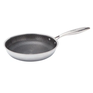 Patelnia stalowa, powłoka non-stick honeycomb, 24 cm, stal 304, PFOA-Free KLAUSBERG KB-9022