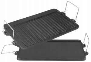 Płyta żeliwna do grilla na ognisko grillowa 40x25cm ROSSNER T3035