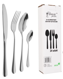 Sztućce zestaw sztućców komplet 24-ele ROSSNER T5430