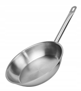Patelnia gastronomiczna tradycyjna indukcja stal 28cm ROSSNER T8021