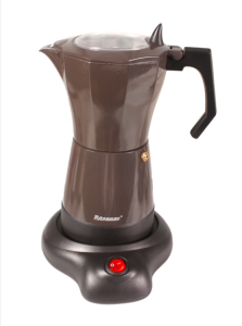  Kawiarka elektryczna kafeterka espresso brązowa ROSSNER TW4420V